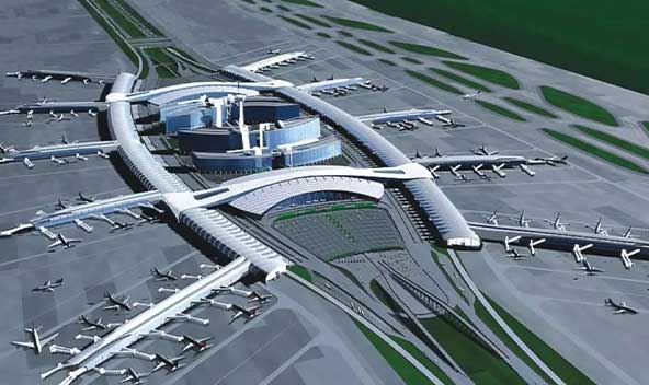 廣州白云國際機場擴建工程三跑道及其配套工程-場務(wù)車庫和消防站